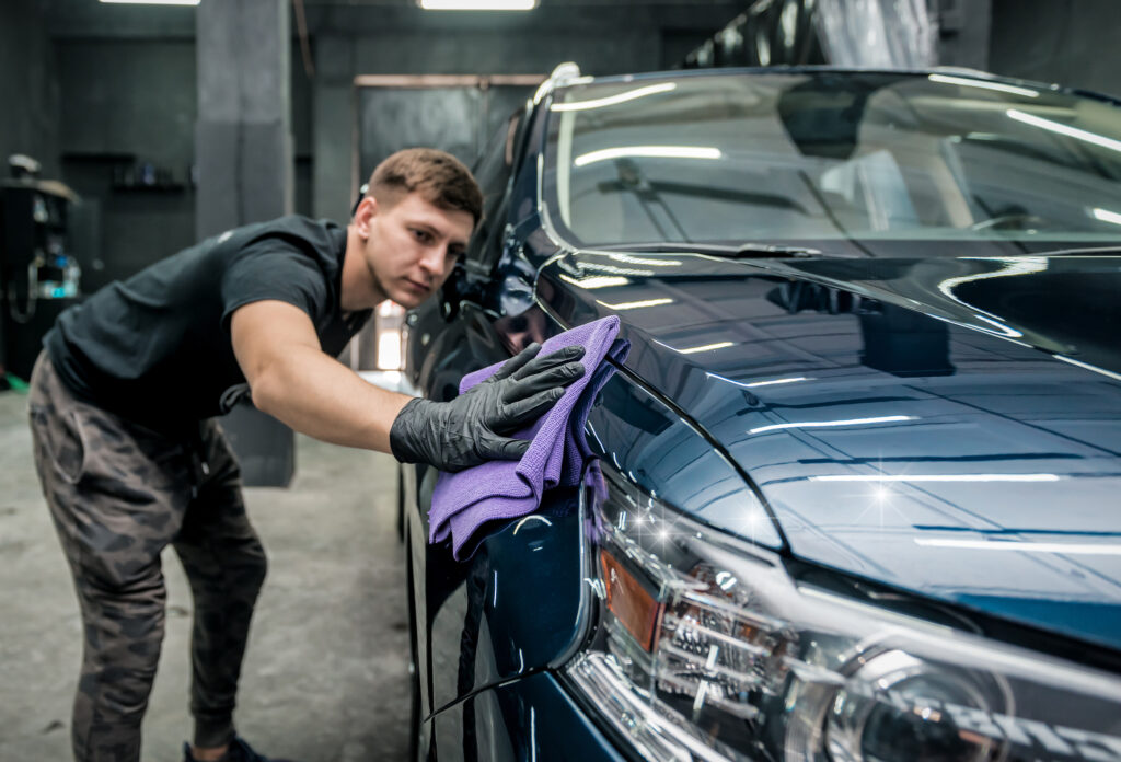 Polished Car After Repairs